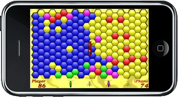 Mobile Game: Crazy Bee Lite Options Screen